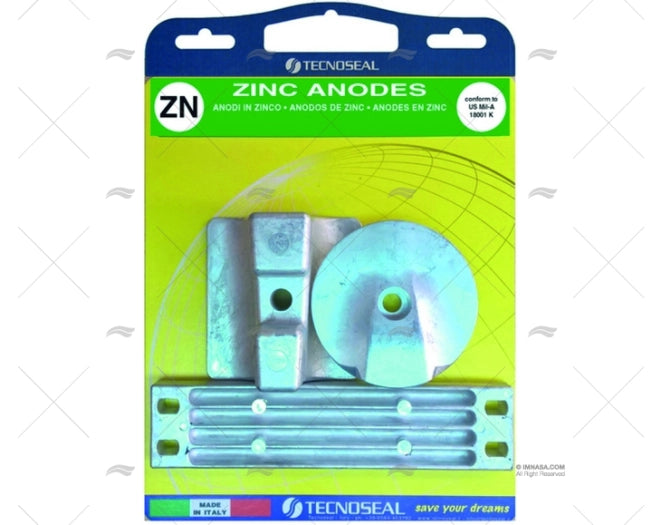 KIT ANODES YAMAHA 300-350HP XP TECNOSEAL