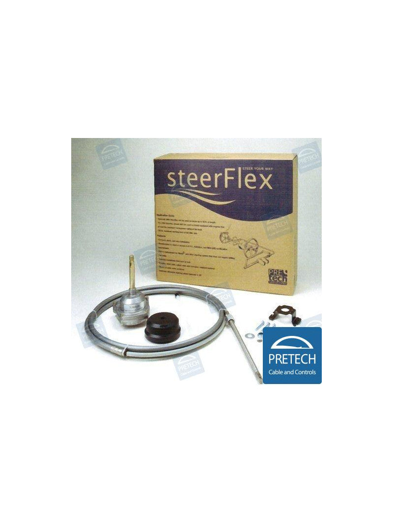 KIT DE DIRECTION MECANIQUE CÂBLE INOX 4.25M