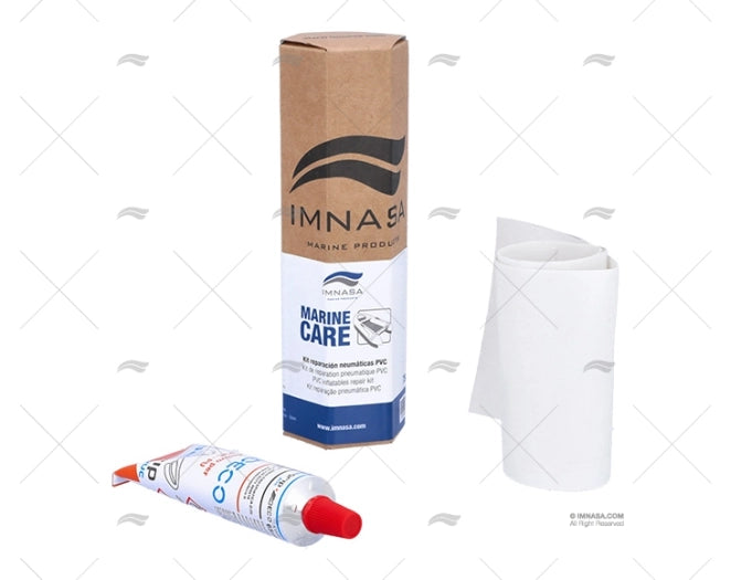 KIT DE REPARATION PNEUMATIQUE PVC 75ml B IMNASA