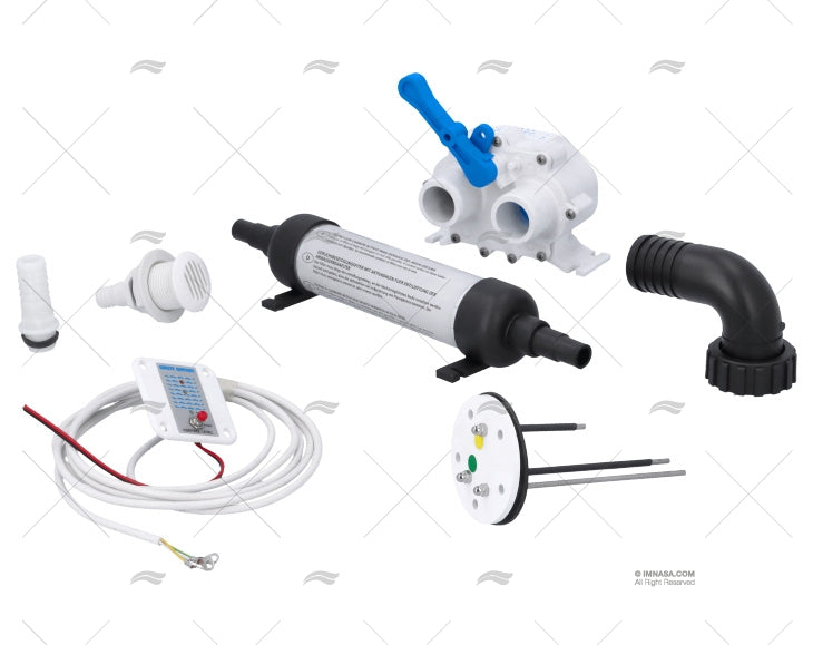 KIT EAU NOIRE RECTANGULAIRE 50L