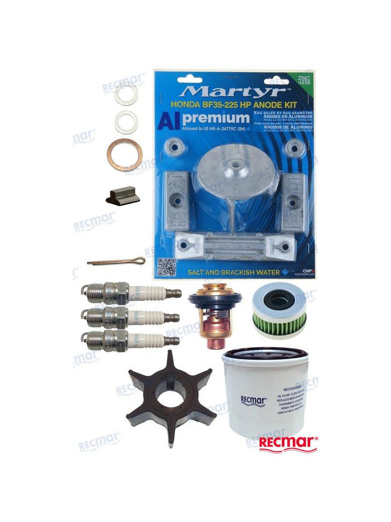 kit d'entretien pour moteur hors bord honda BF60A