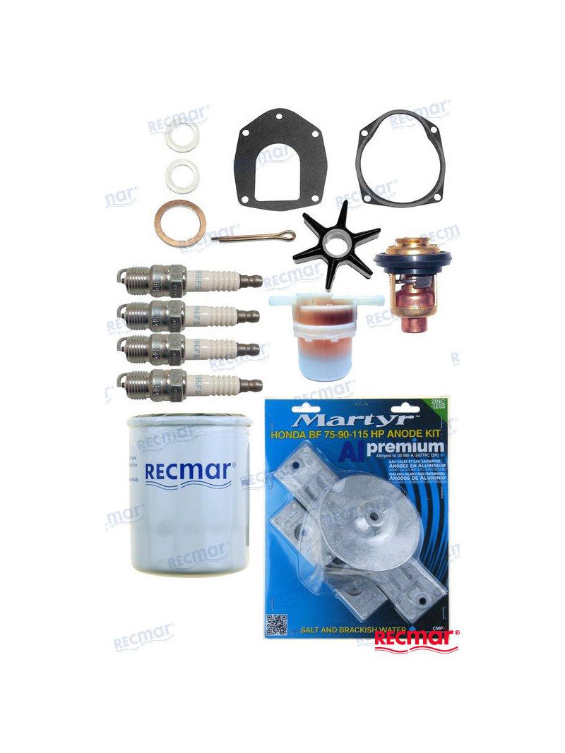 kit d'entretien pour moteur hors bord honda BF75A/BF90A