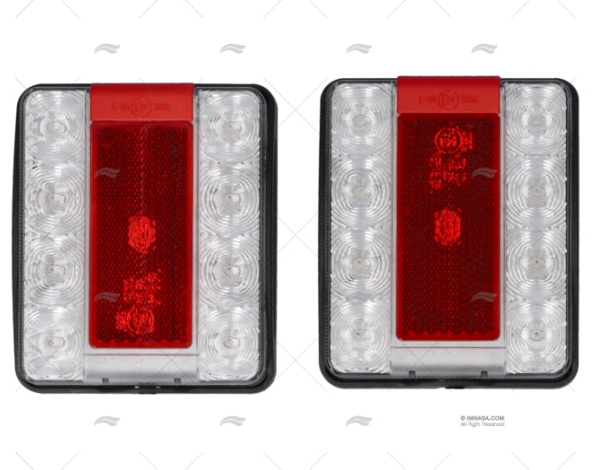 KIT FEU LED REMORQUE HELLA MARINE