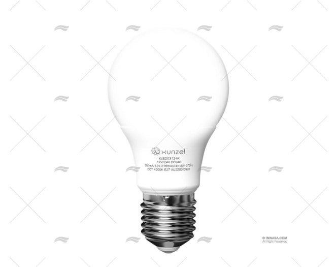 LAMPE LED NATURE E27 50x92 12W-3W XUNZEL