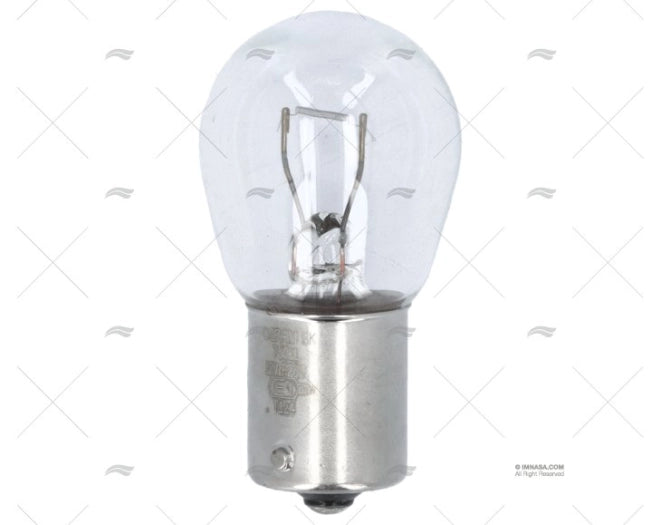 LAMPE SPHERIQUE 25X47 BA15S 12V/21W