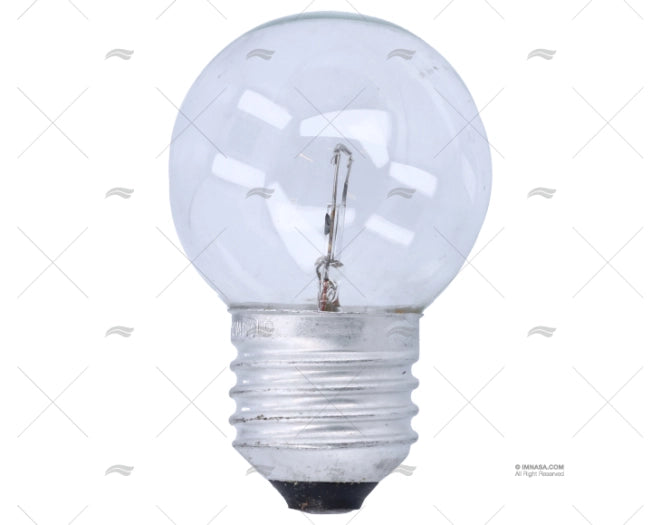 LAMPE SPHERIQUE CLAIRE E-27 12V 40W