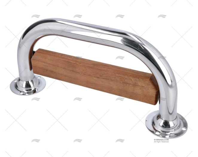 MAIN COURANTE INOX TEAK 170x230mm