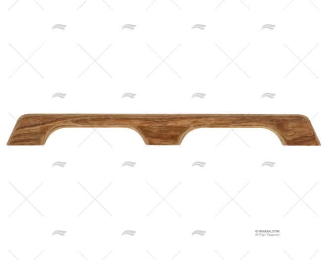 MAIN COURANTE TEAK 580mm 2 ARCS ARC MARINE