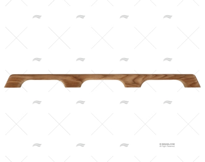 MAIN COURANTE TEAK 840mm 3 ARCS ARC MARINE