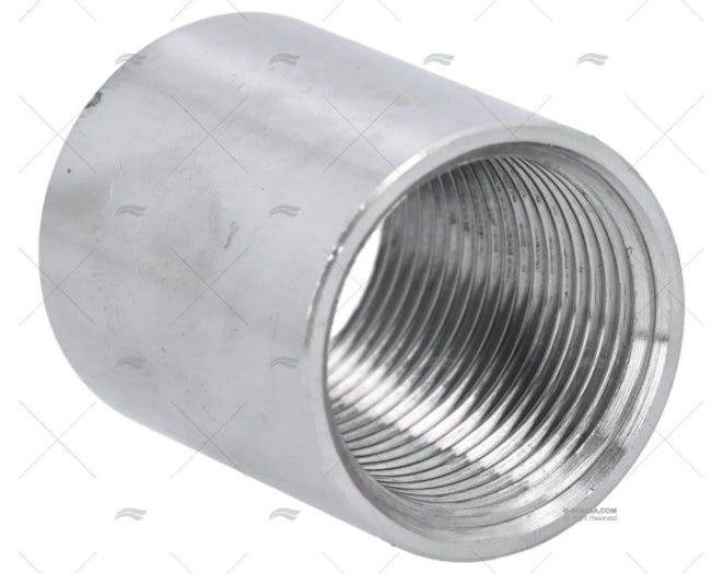 MAMELON DOUBLE FEMELLE INOX 3/4"