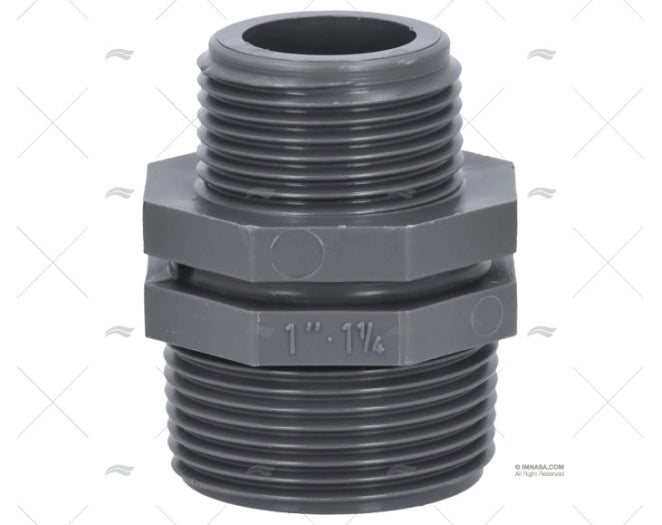 MAMELON FILETE BSP PP 1"1/4 x 1" RANDEX IBERICA