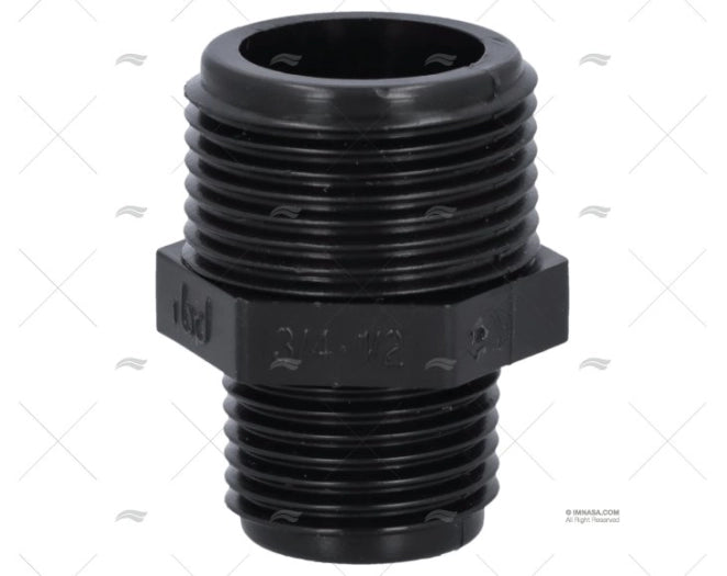 MAMELON FILETE BSP PP 3/4"x1/2" RANDEX IBERICA