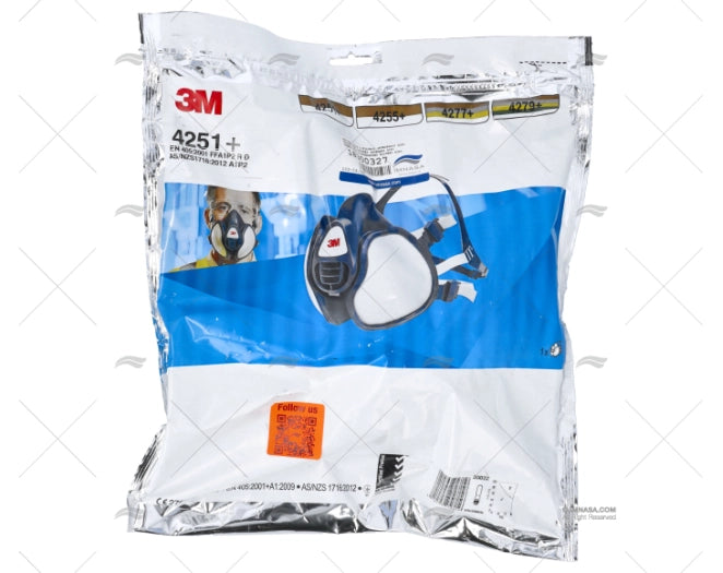 MASQUE AVEC FILTRES INTEGRES A1P2 3M