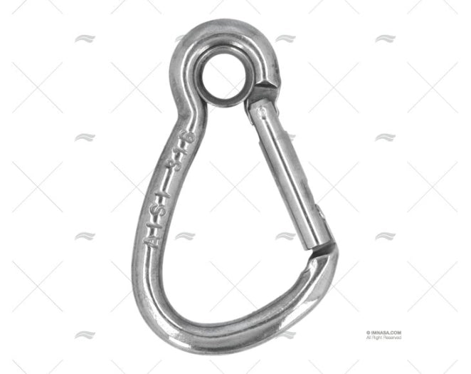 MOUSQUETON ASYM OEIL INOX 52 KONG KONG