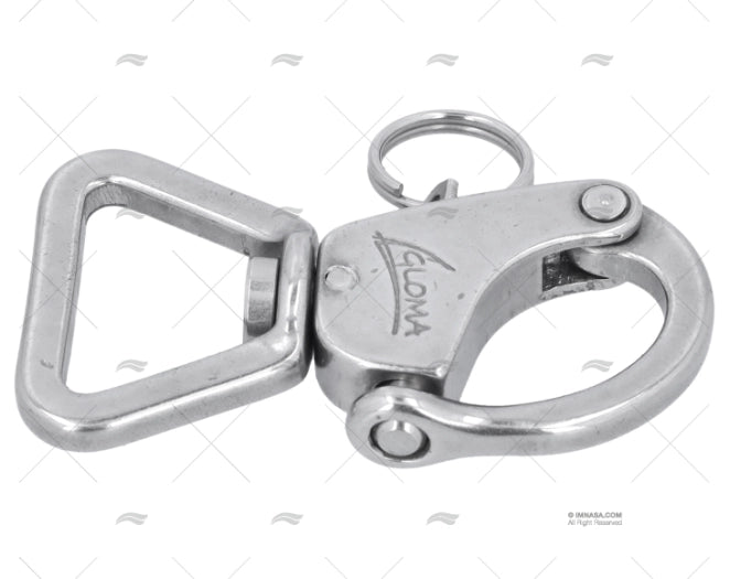 MOUSQUETON DE DRISSE INOX 15x16mm