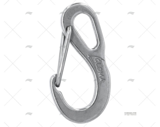 MOUSQUETON INOX 70x12x10mm