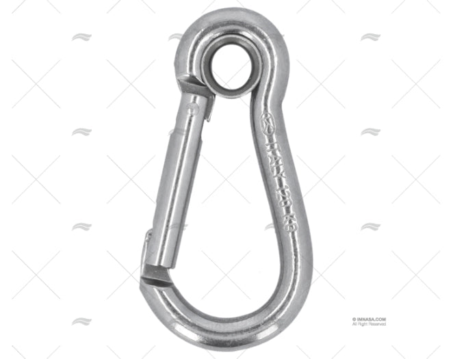 MOUSQUETON INOX A OEIL 06mm KONG KONG