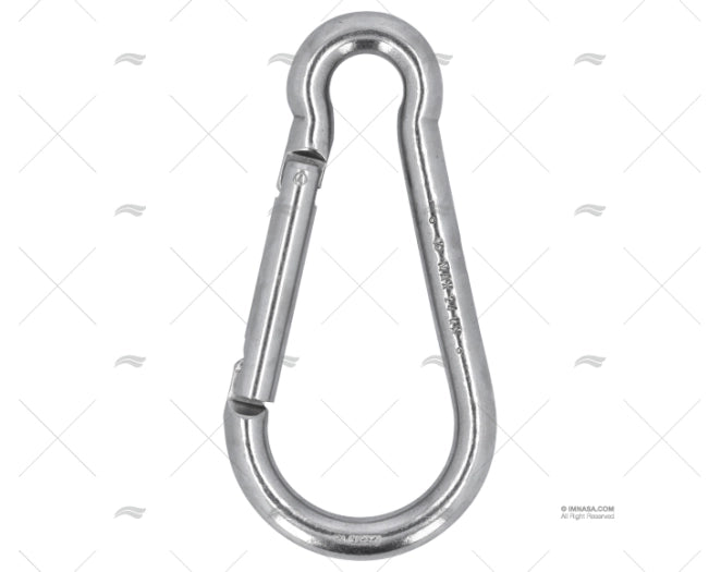 MOUSQUETON INOX SANS OEIL 160 KONG KONG