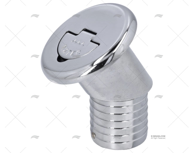 NABLE 30º A/CLE LAITON CHROME WATER 50mm