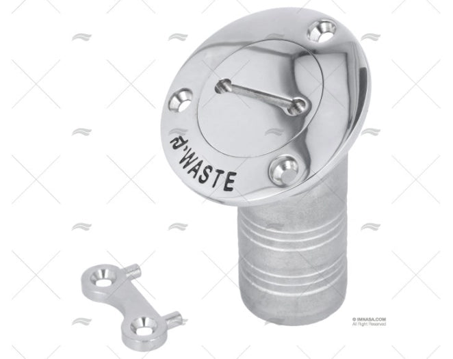 NABLE INOX WASTE 38mm 30º
