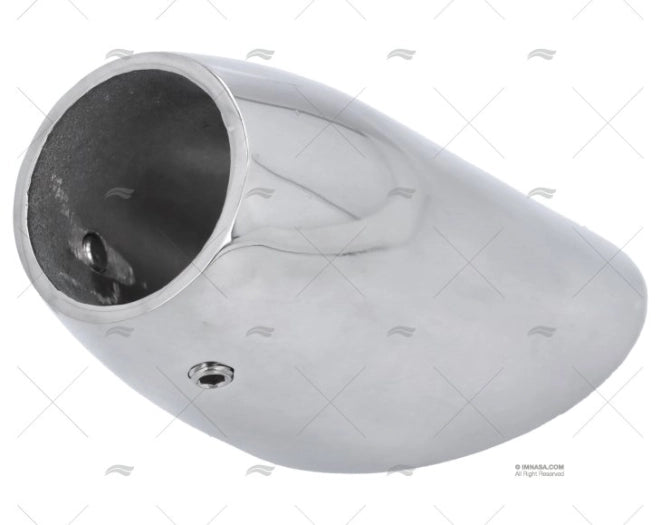 PIED DE BALCON OVALE INOX 45º 30mm