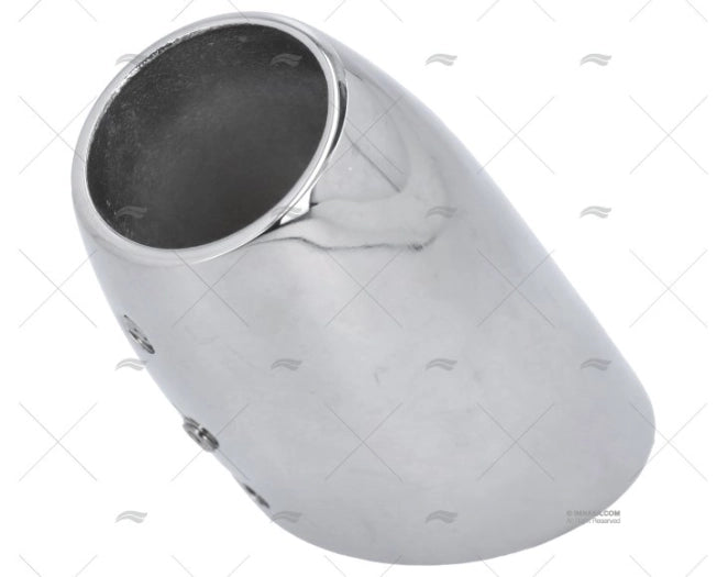 PIED DE BALCON OVALE INOX 60º