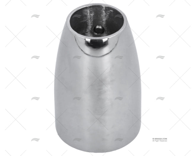 PIED DE BALCON OVALE INOX 90º 25mm