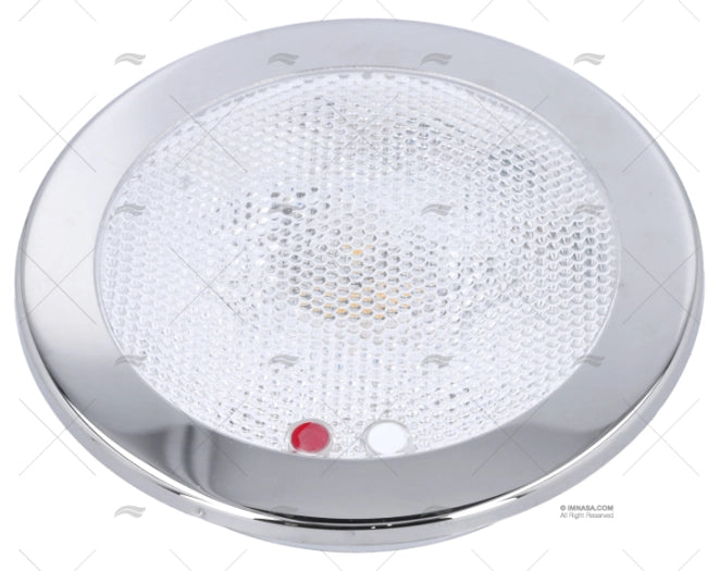 PLAFON. BLANC ROUGE ENCASTRE TOUCH 12V