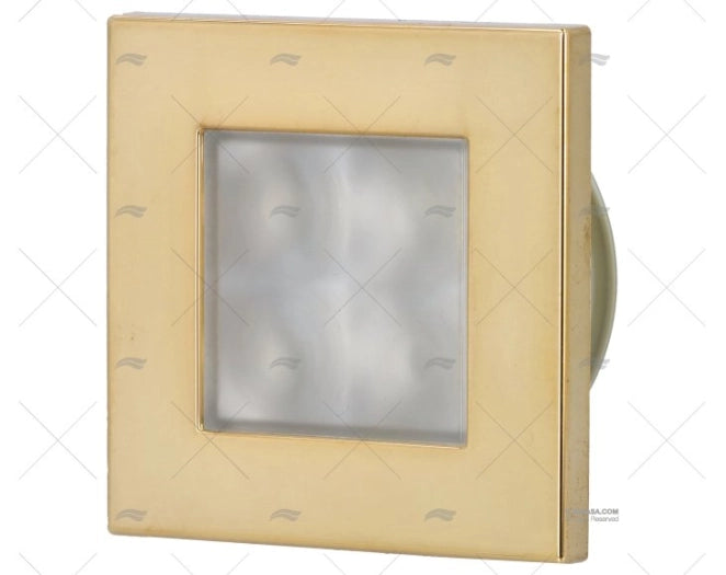 PLAFONNIER DE COURTOISIE LED 12V DORE HELLA MARINE