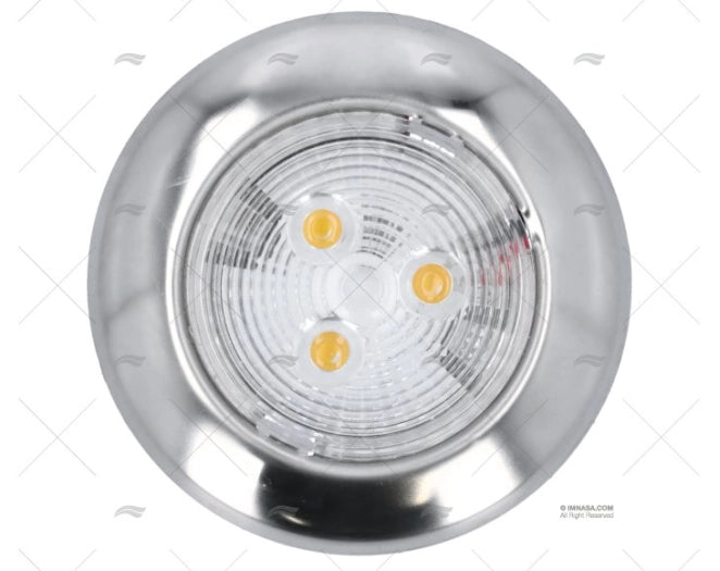 PLAFONNIER LED SAILLIE 12V INOX1