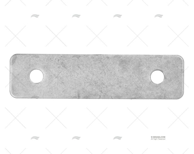 PLAQUE BASE INOX SS 316 183X47X3mm