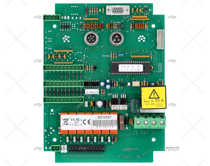 PLAQUE ELECTRONIQUE CT6-E3S PROLINE BESENZONI Ref. 15402098 (6HP99248)