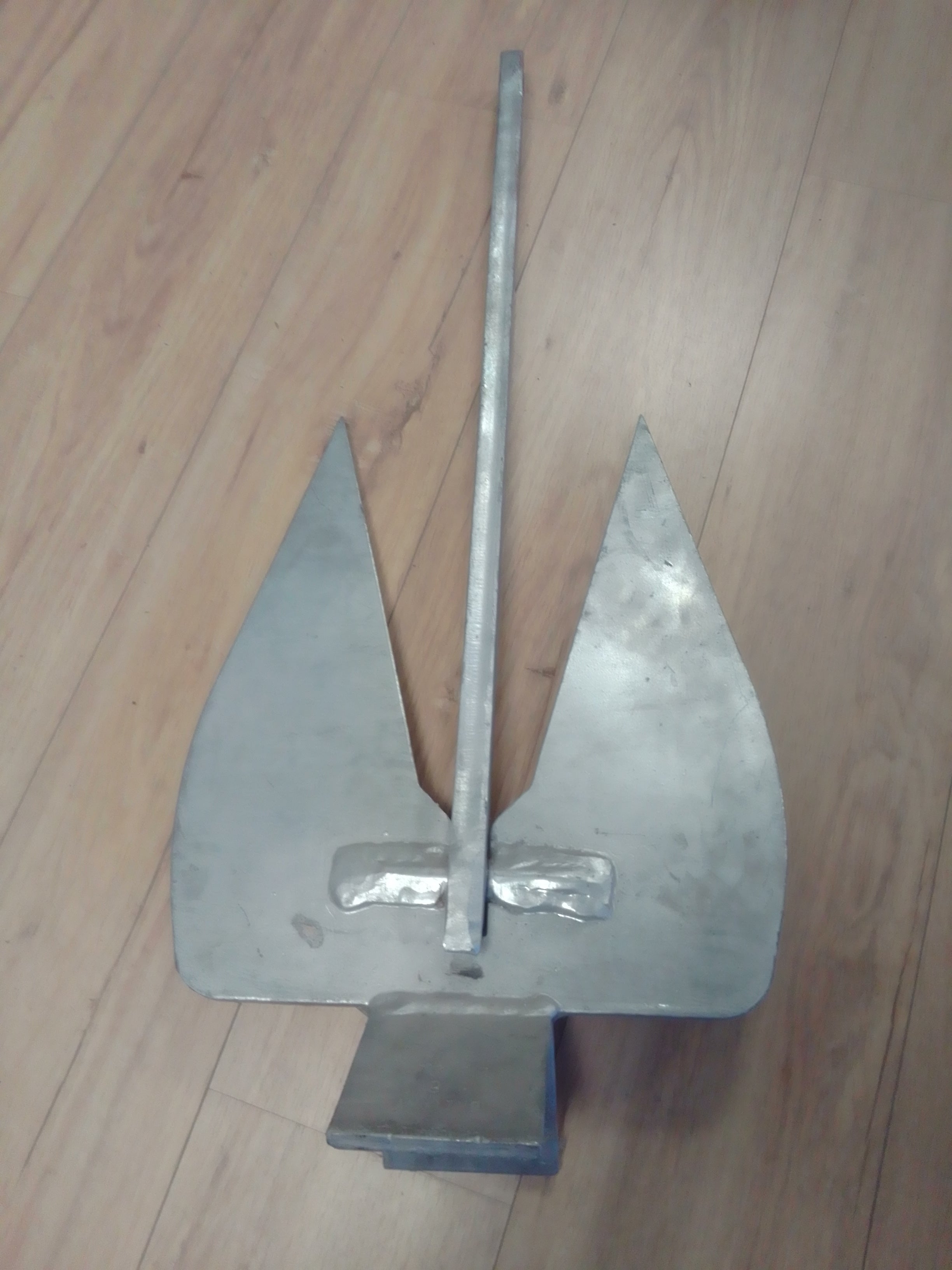 ANCRE PLATE 16 KG GALVA