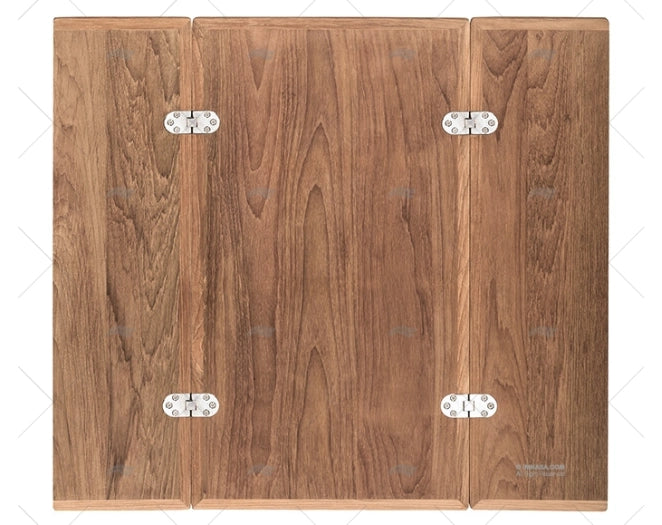 PLATEAU DE TABLE PLIABLE TEAK 640x700/35 ARC MARINE