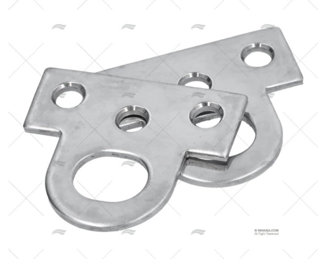 PLATINE DROITE INOX SS 304 2-1/8"