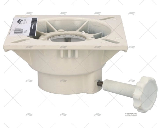 PIED DE SIEGE FIXE 480MM ALUMINIUM