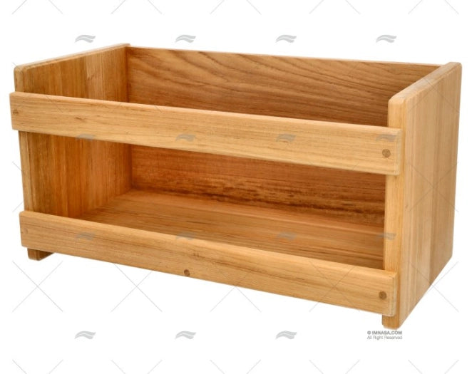 PORTE LIVRES TEAK 400x195x200mm ARC MARINE