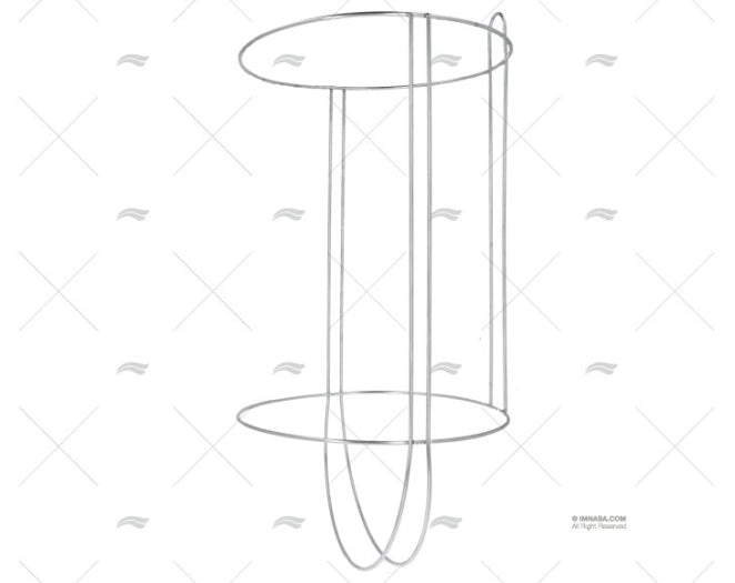 PORTEDEFENSES 305x420-580mm INOX