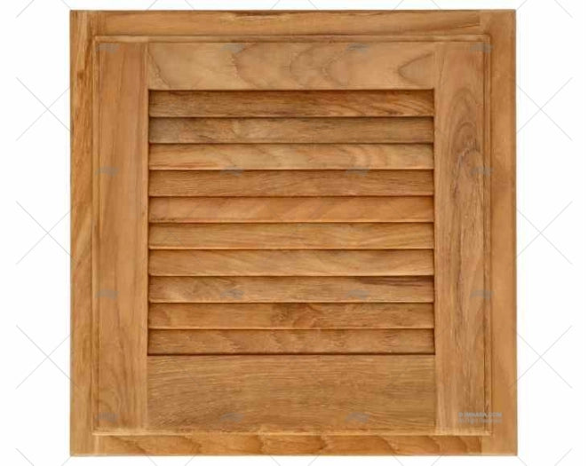 PORTES PERSIENNE TEAK 305x305mm ARC MARINE