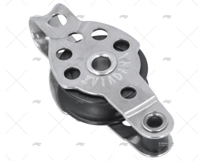 POULIE SIMPLE A RINGOT 25mm INOX VIADANA-