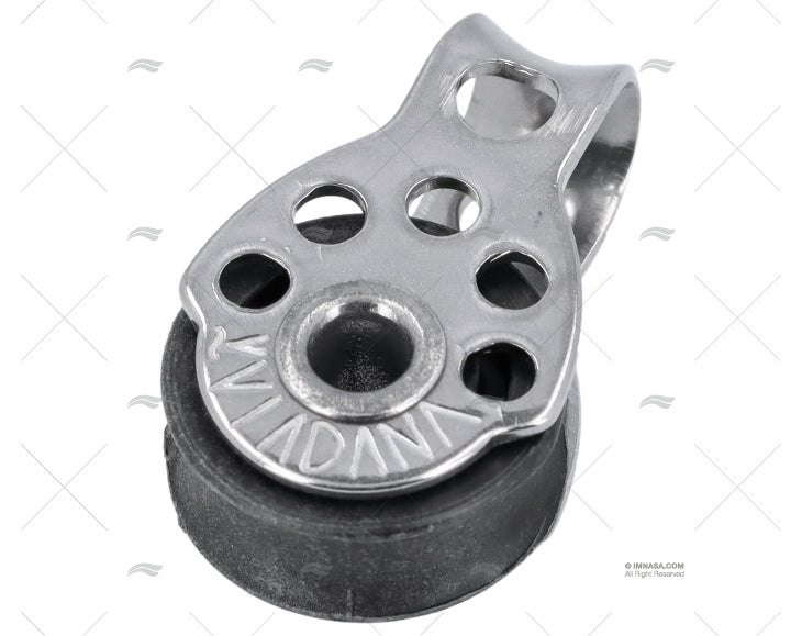 Ref. 28000001 POULIE SIMPLE INOX 17mm VIADANA