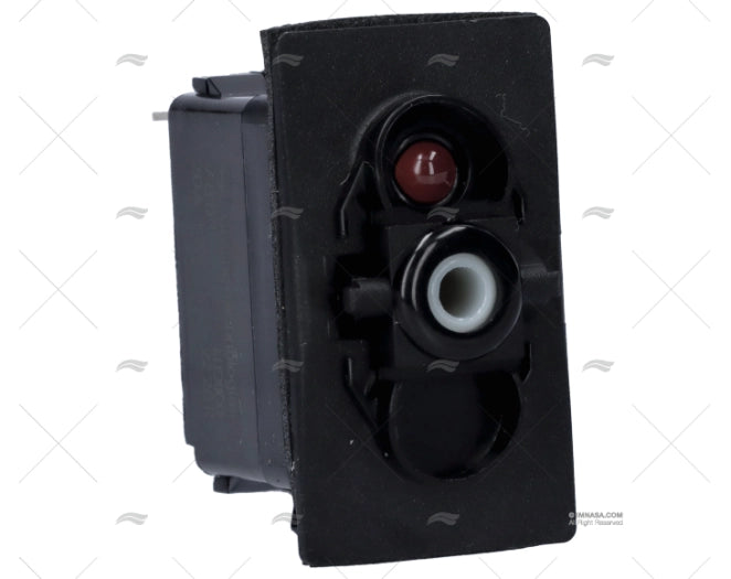 POUSSOIR ON/OFF/ON 12V ROUGE UNIPOLAIRE CARLINGSWITCH