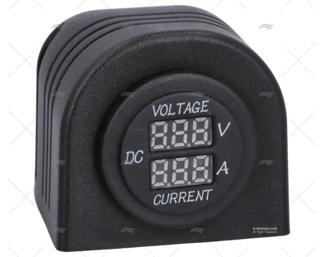 PRISE VOLT. AMMETRE DIGITAL 6-30V-0A-10