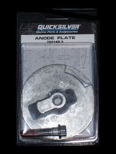 ANODE PLATE KIT - Réf. 76214Q5 Anode Mercury Mercruiser BRAVO et VERADO 4 et 6