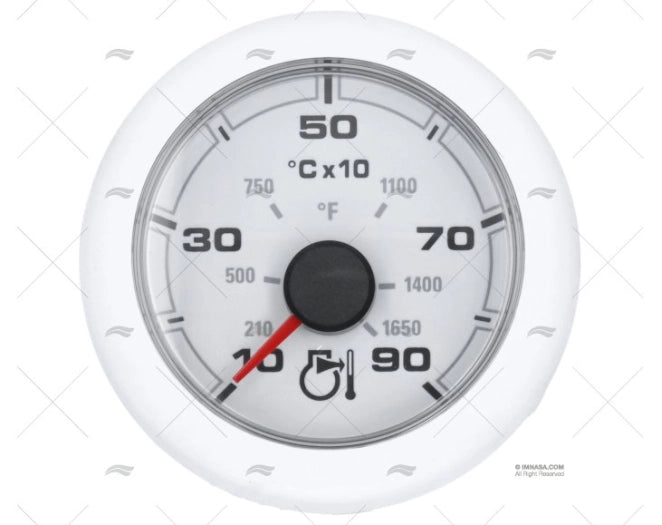 PYROMETRE OL 12/24V 900ºC 52mm BLANC