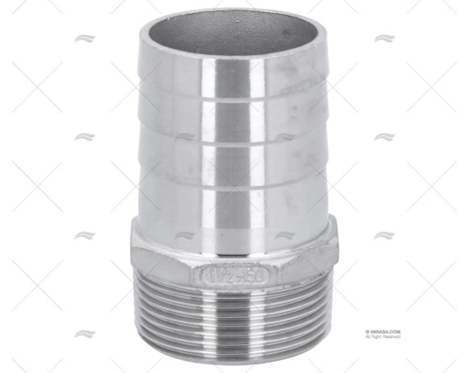 RACCORD ANNELE INOX 1 1/2" X 45MM