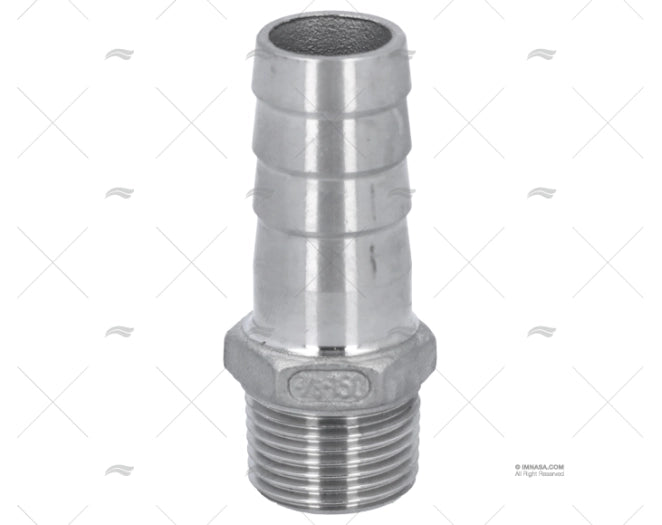 RACCORD ANNELE INOX 3/8" X 15MM