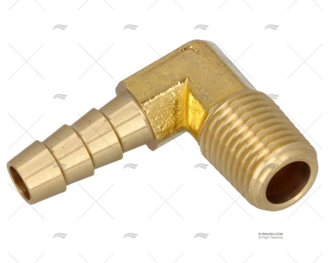 RACCORD COUDE LAITON 1/4' x 5/16' NPT