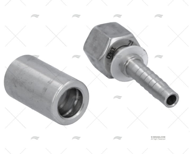 RACORD INOX 1/4" PRESSABLE BESENZONI