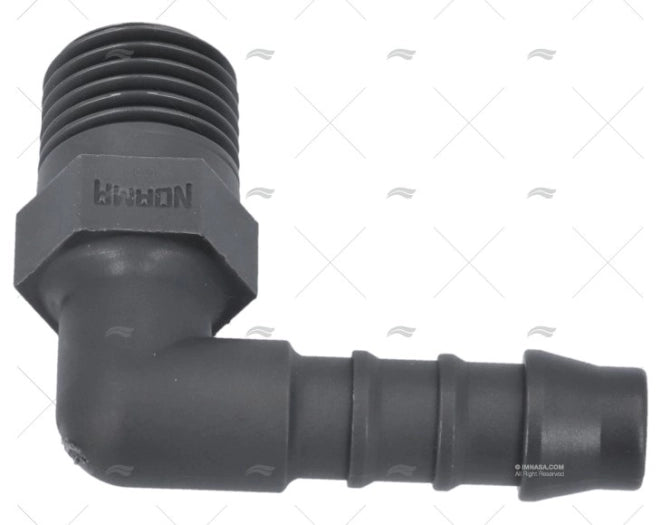 RACORD R1/4" CONEX 8mm PL "L" (4u) NORMA